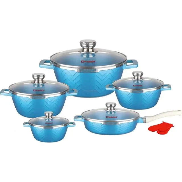 12 PCS Die Casting Aluminium Cookware Set View 7
