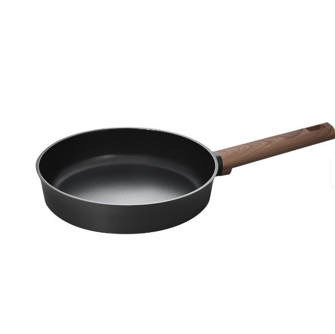 Durable Black Aluminum Cookware Set for Induction and Gas