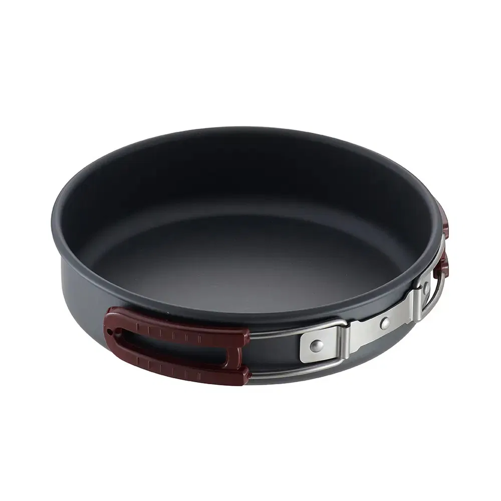Portable Outdoor Camping Cookware Picnic Travel Hiking Aluminum Cooking Pots Set
