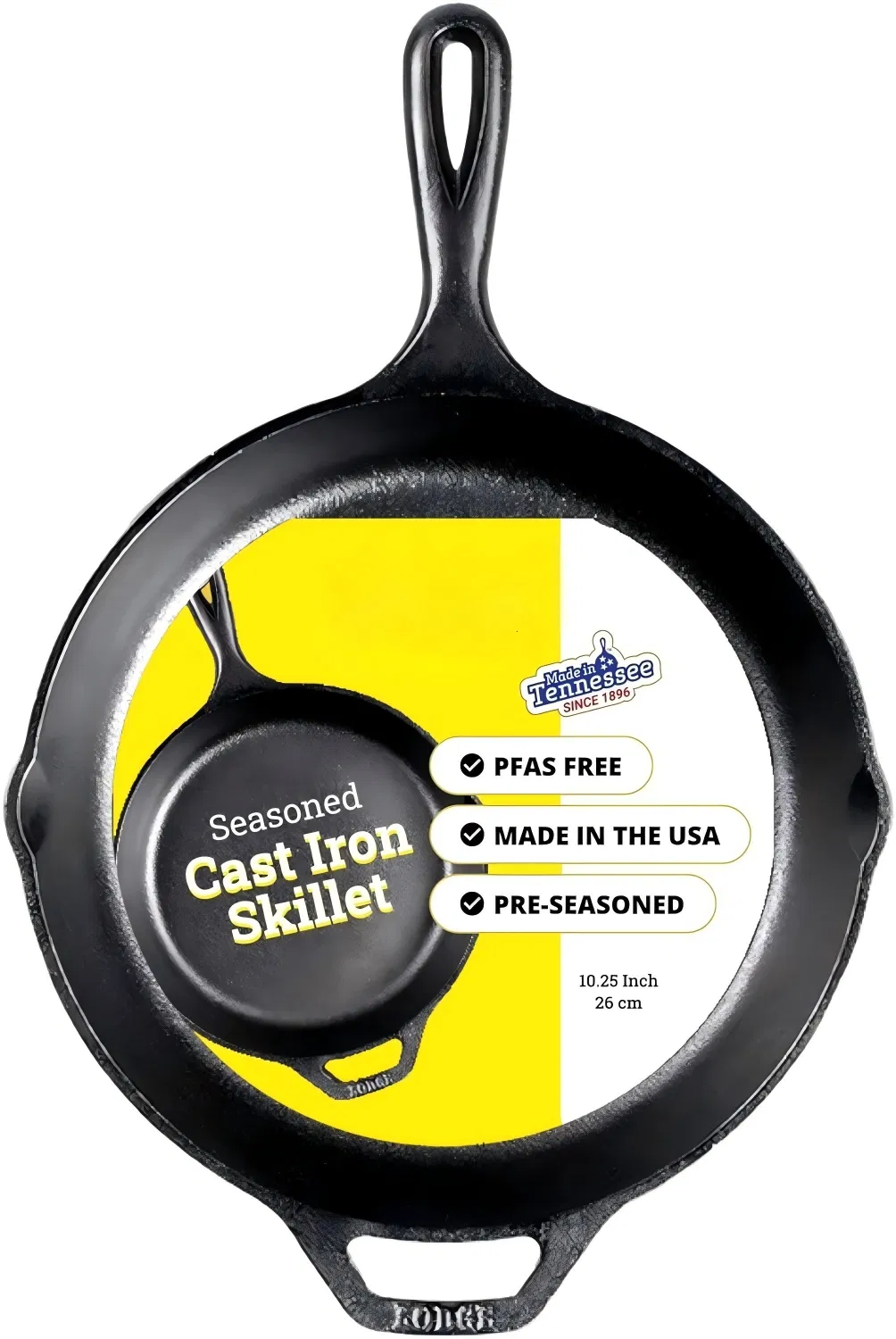Seasoned Cast Iron Skillet Spec 1