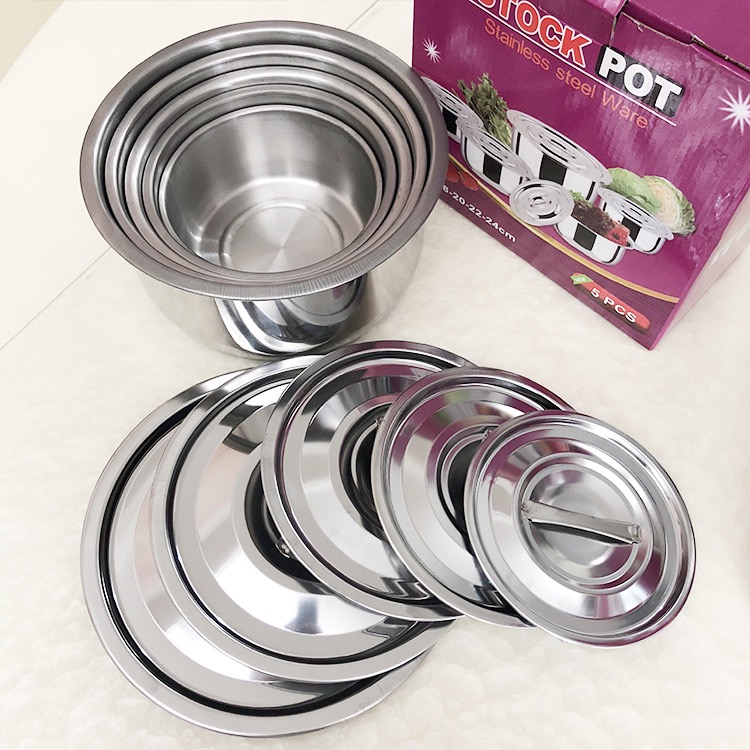 Camping Cookware Pot Solid Handle
