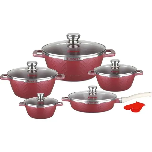 12 PCS Die Casting Aluminium Cookware Set View 6