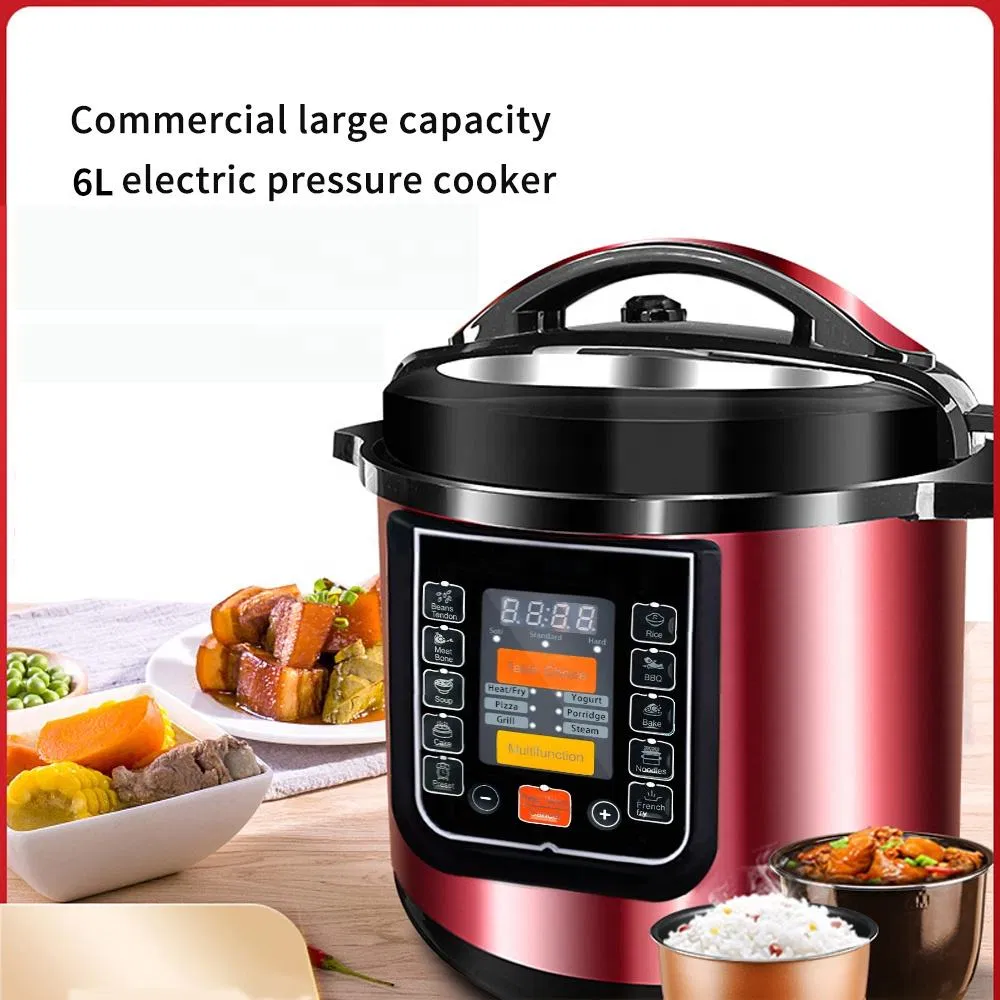 Smart Household Kitchen Appliance Large Stainless Steel Multifunction Electric Pressure Cooker