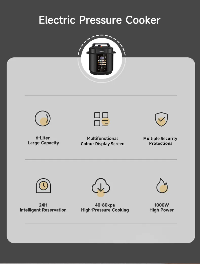 Electric Pressure Cooker Details
