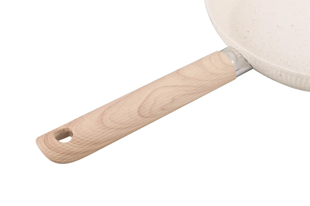 Dishwasher Safe Nonstick Aluminum Skillet Deep Frying Pan Cookware Packaging Presentation