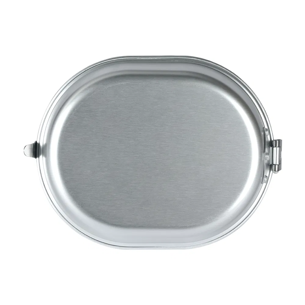 Featherlight Aluminum Lunch Box Duo - Premium Camping & Picnic Bento Set for Two