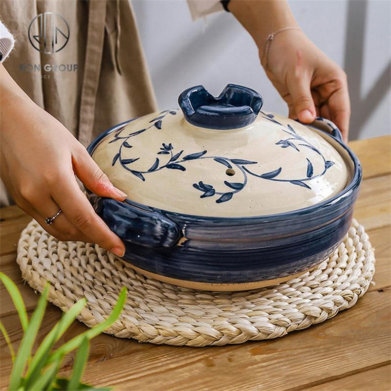Korean Ceramic Casserole Pot Set for Home Cooking