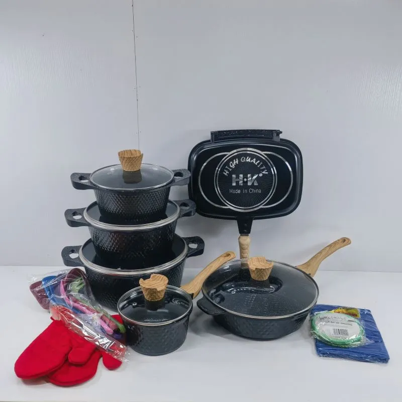 Grill Frying Pan Ceramic Kitchenware Sets