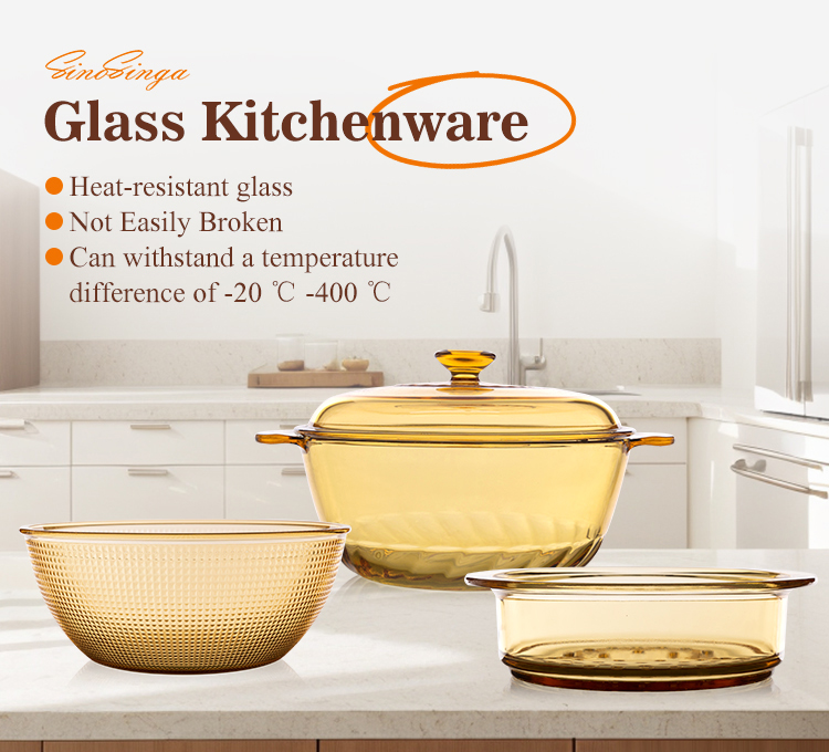 Glass Kitchenware Banner