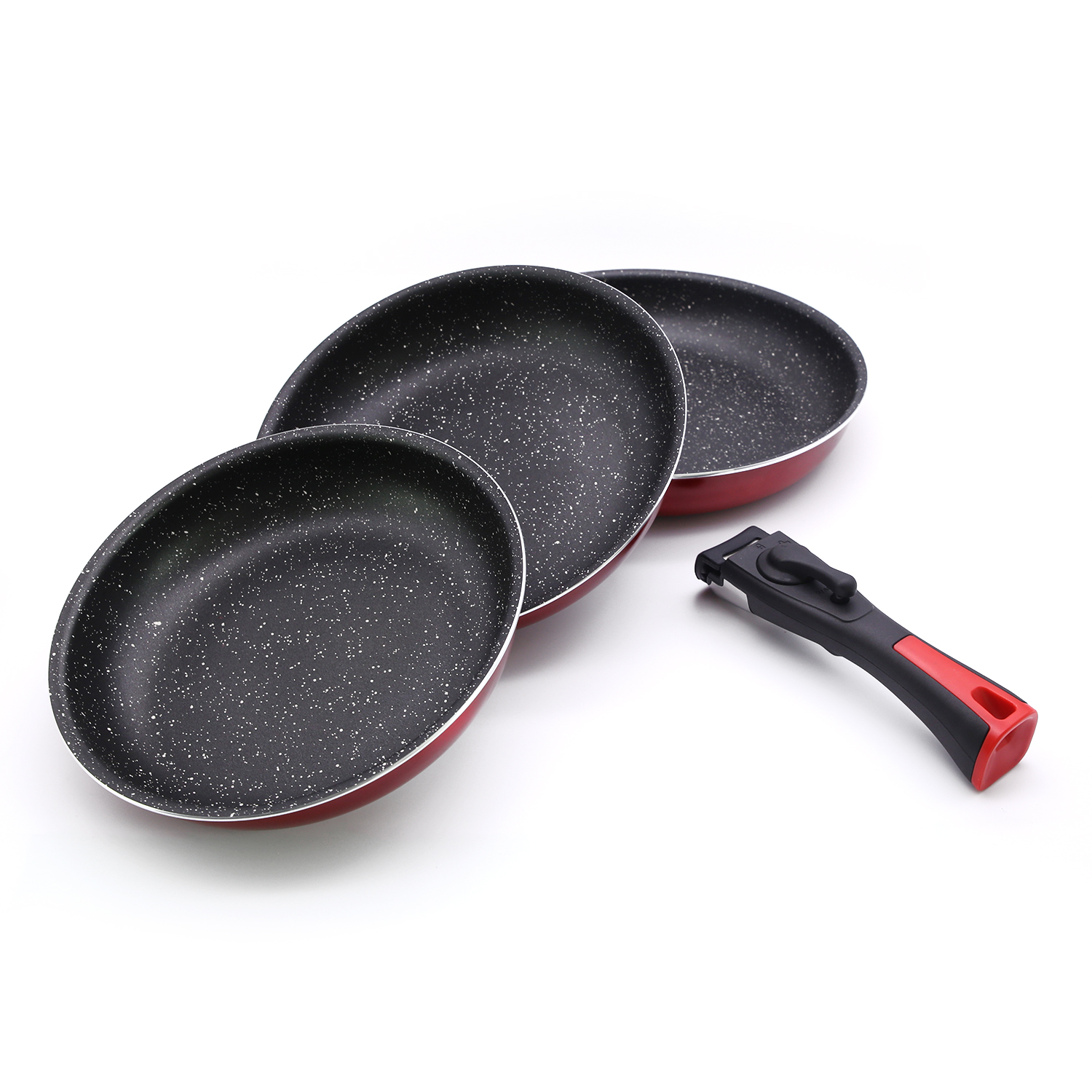 Cookware Set with Detachable Handle