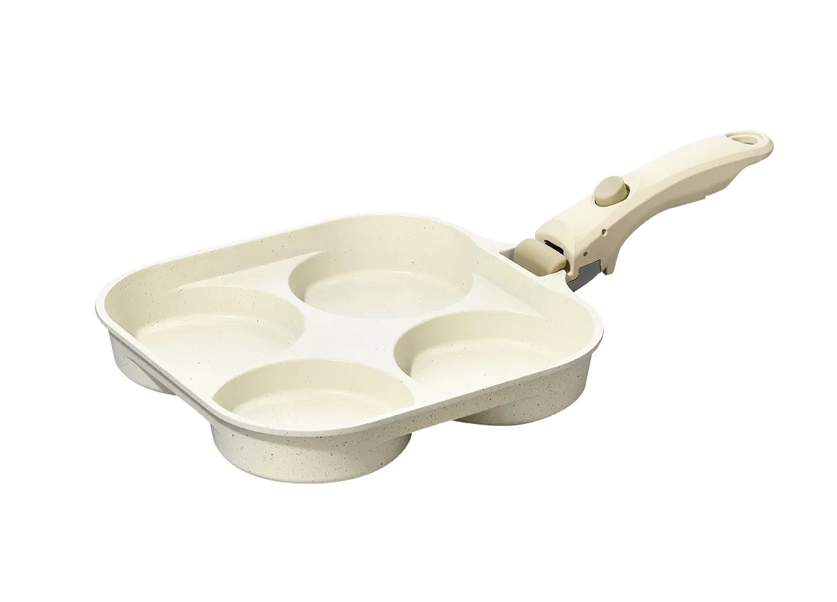Granite Nonstick Cookware Set - Handle Construction