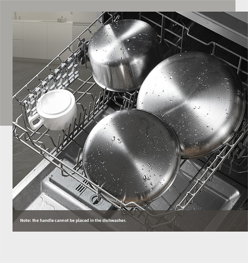 Cookware Manufacture New Design Ceramic Cooking Pan Cookware Set with Detachable Handle