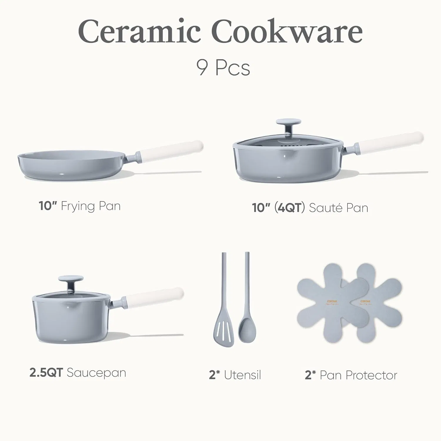 Ceramic Cookware Set Nonstick Specifications 6