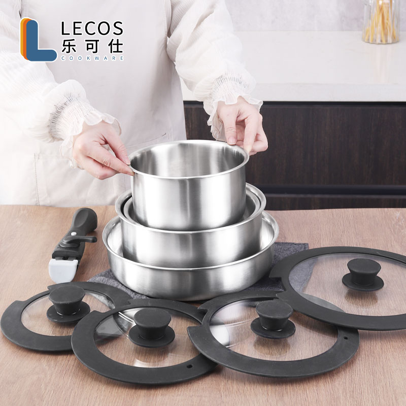 Cookware detail perspective