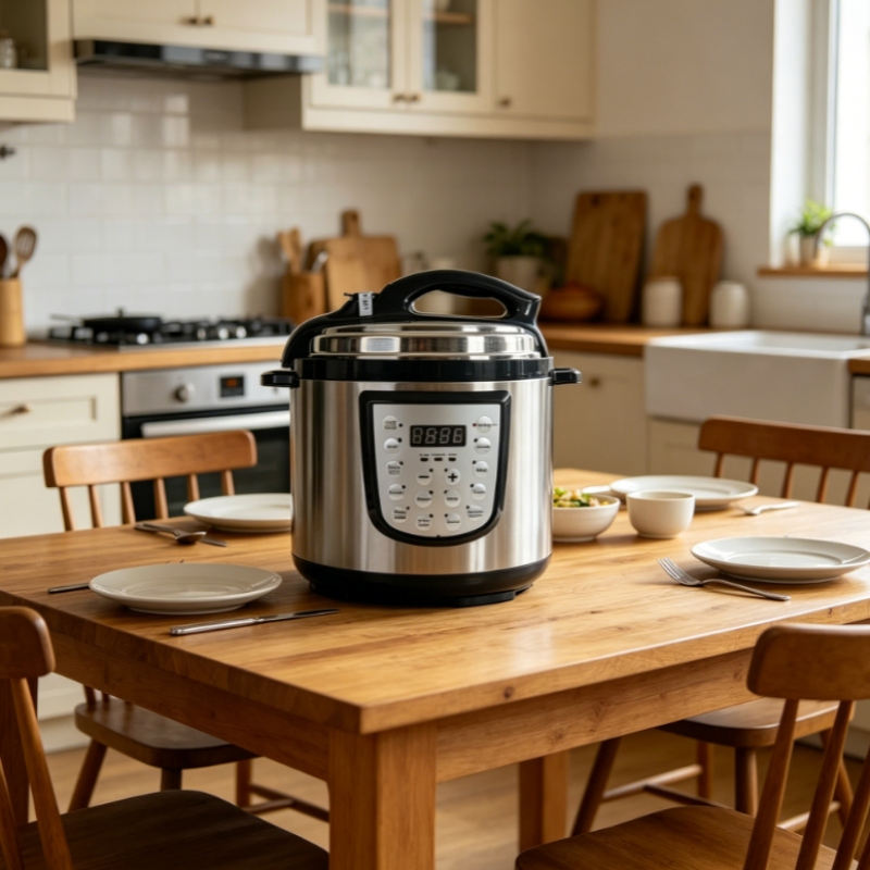 Versatile Fp06 Smart Electric Pressure Cooker for Families Replaces Six Kitchen Appliances