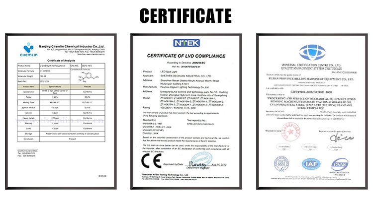 Product Certifications