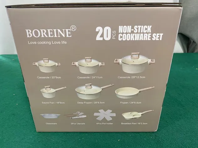 Safe Packaging Cookware Set