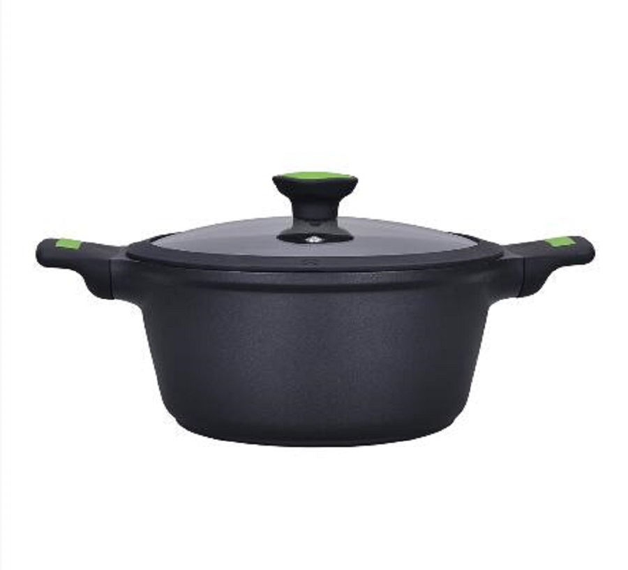 Home Cooking 15 Pieces Kitchen Ware Diecast Aluminum Non Stick Pots and Pans Cookware Set