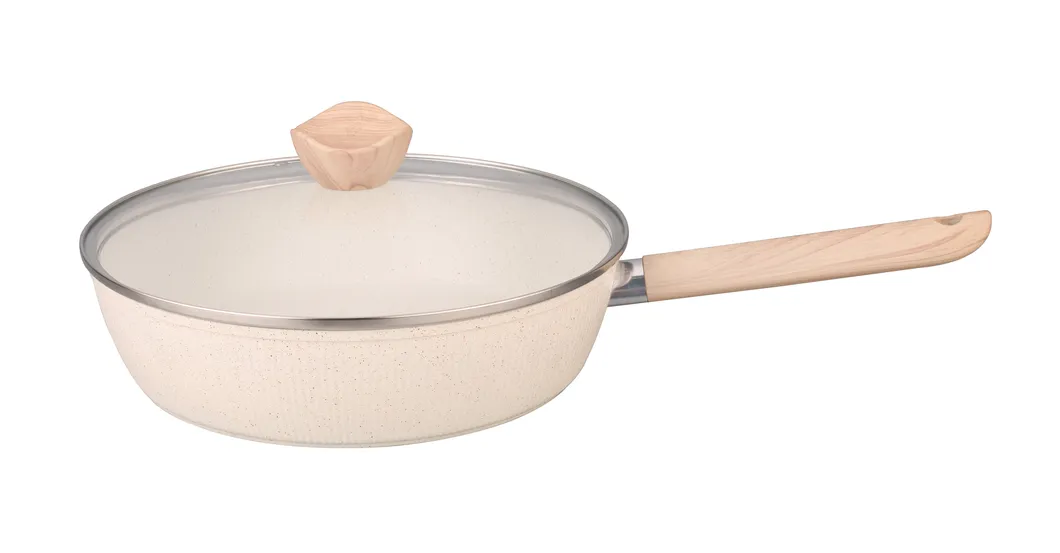 Dishwasher Safe Nonstick Aluminum Skillet Deep Frying Pan Cookware Overview