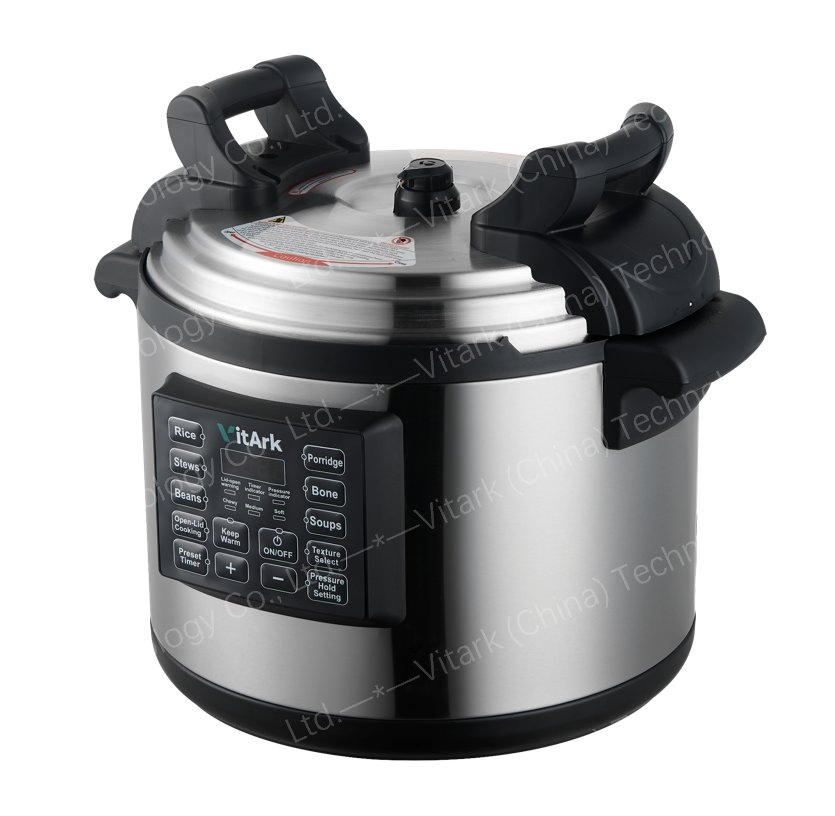 Large Capacity Wholesale Smart Digital Kitchen Industrial Electric Pressure Cooker for Hotels, Suitable for Quick Stewing of Beef, Chicken, and Bone Soup