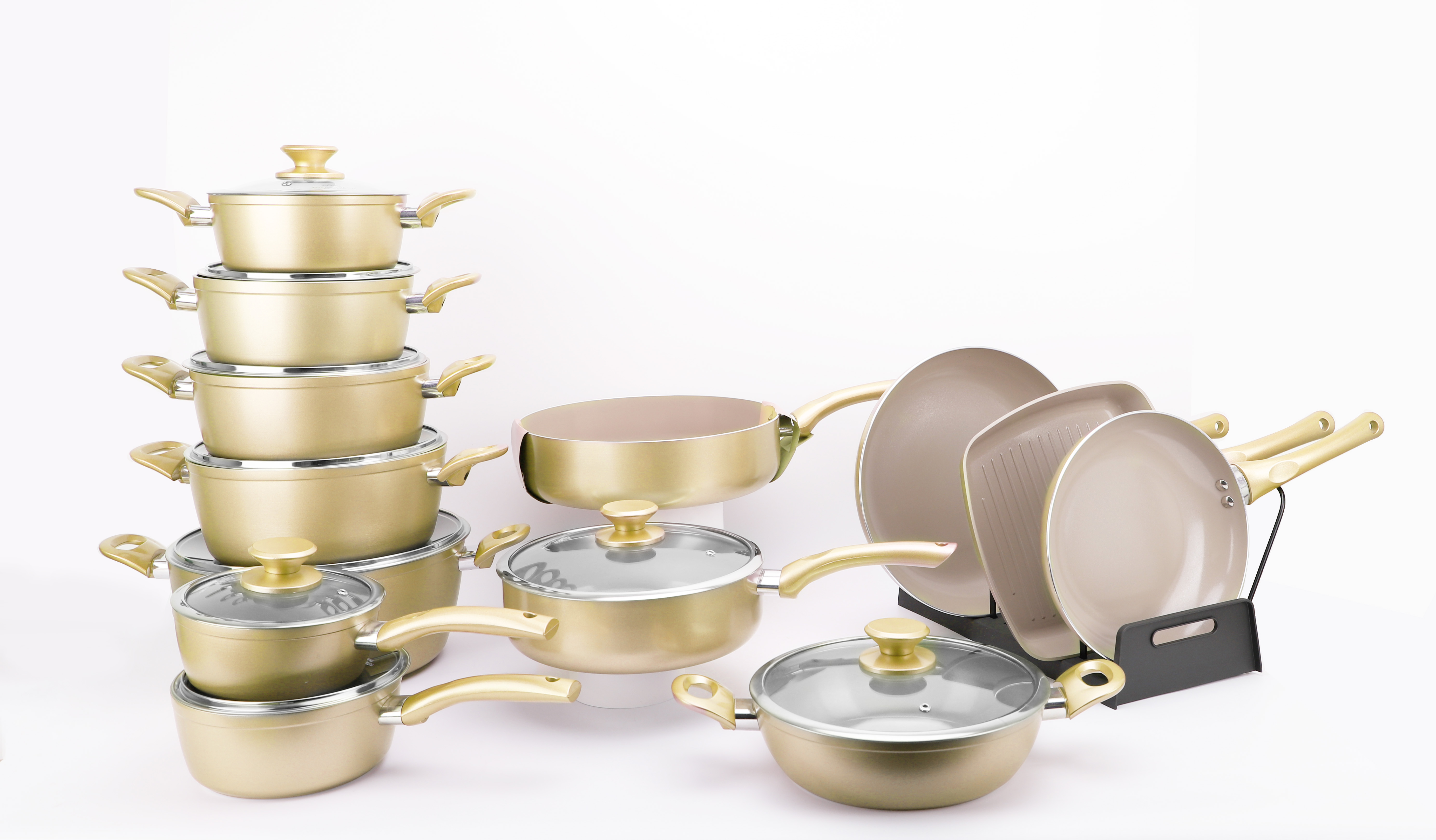 10PCS Cookware Set Detail View 3