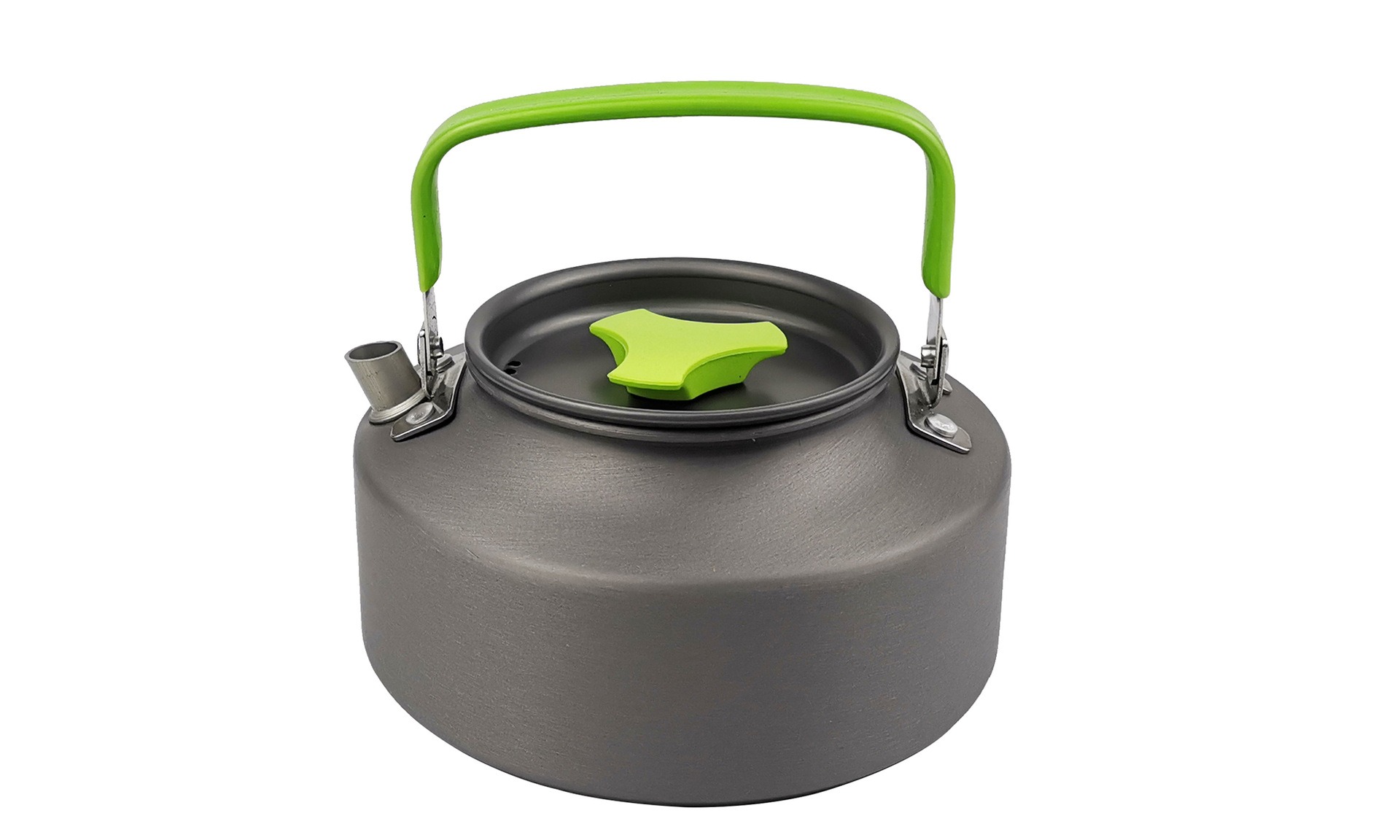Outdoor Camping Cookware Set for 2-3 People with Folding Design Travel-Friendly Teapot Combination