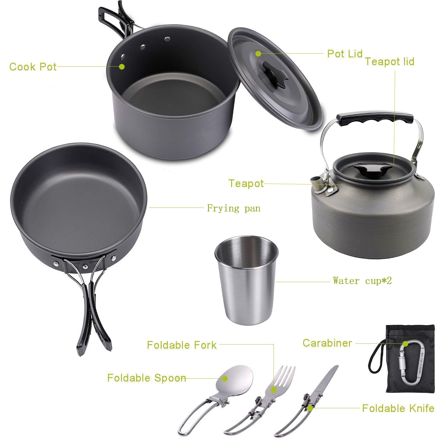 Camping Cookware Set 3