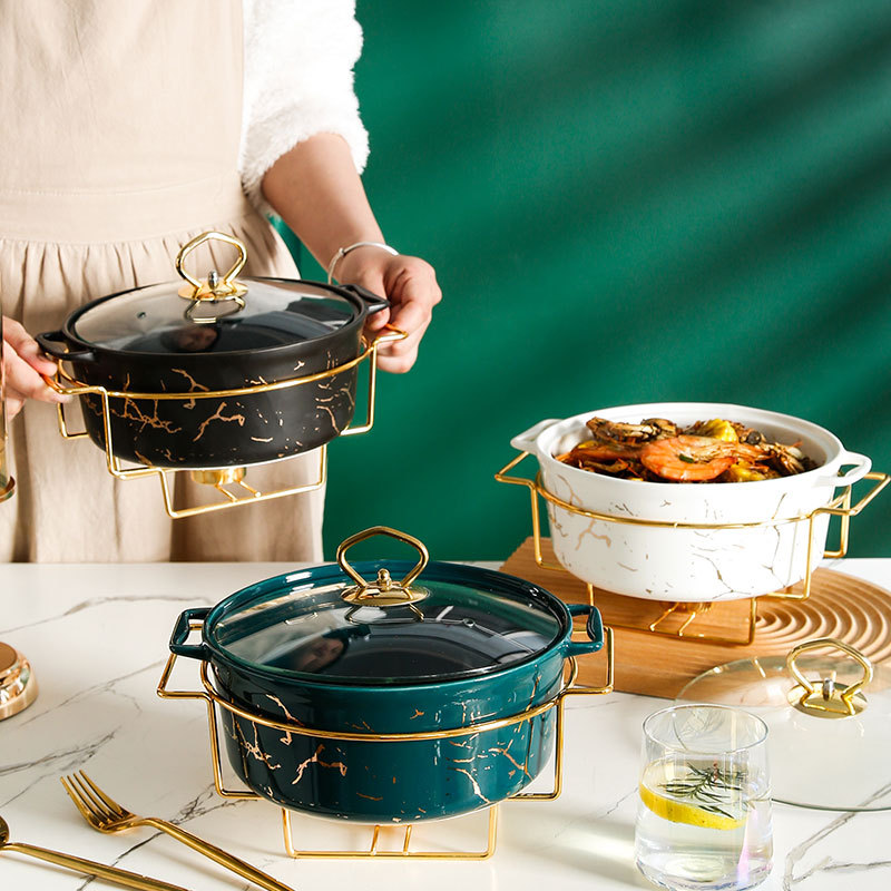 Factory Direct Customized Sand Pot Ceramic Buffet Soup Pot Cookware Set Ceramic Cooking Pot Set