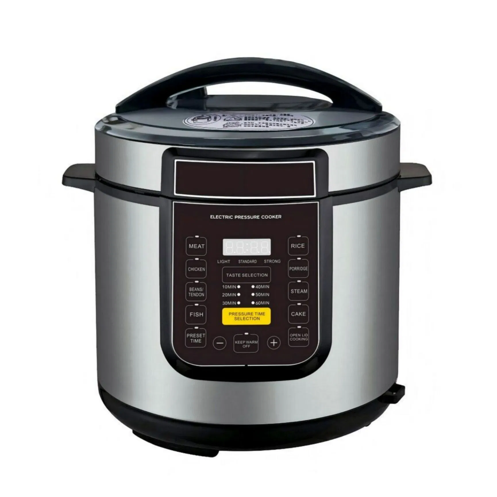 Smart Electric Pressure Cooker for Family Kitchen with Multiple Protection Modes and Keep Warm