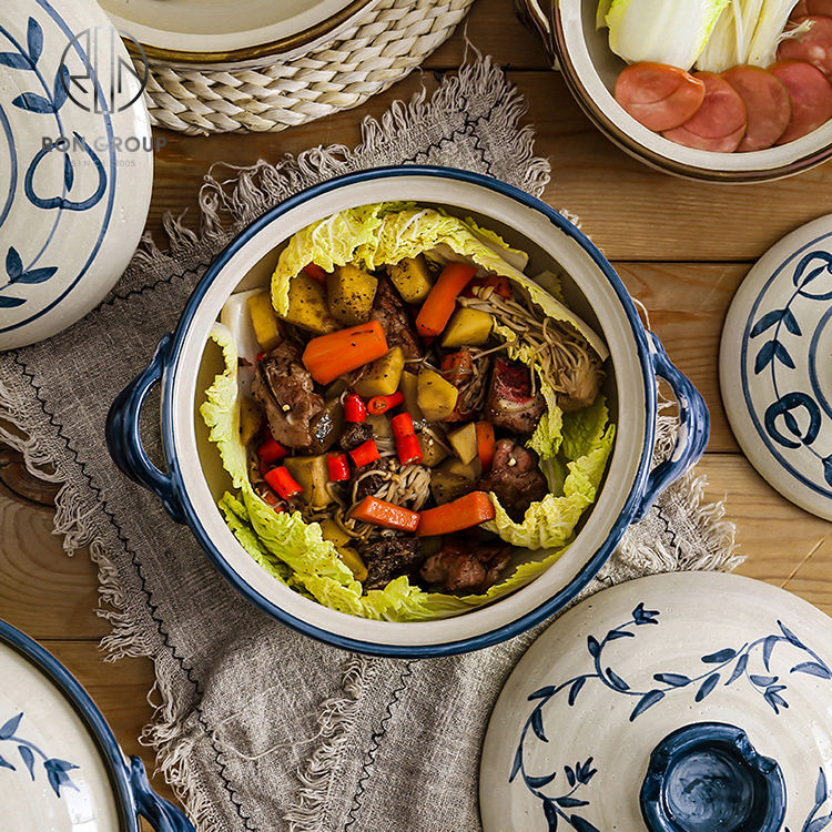 Korean Ceramic Casserole Pot Set for Home Cooking