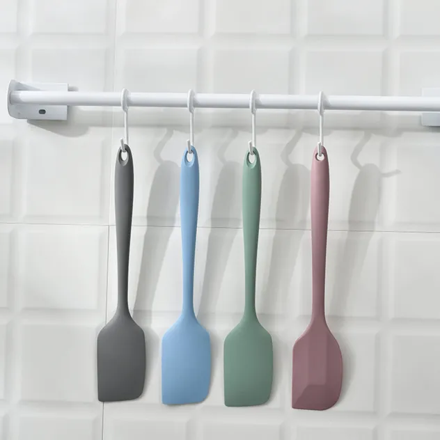 Cookware Kitchenware Factories OEM ODM Custom Non-Damaging to Coating Silicone Cooking Utensils Kitchen Utensil Set