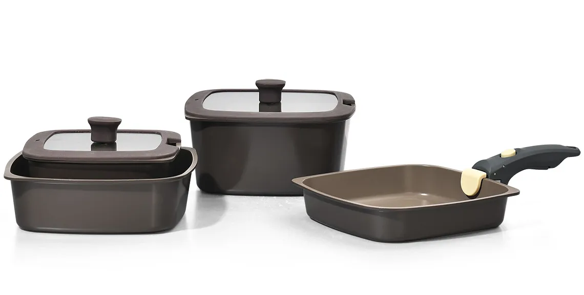 Space-Saving Detachable Handle Cookware Set Detail 6
