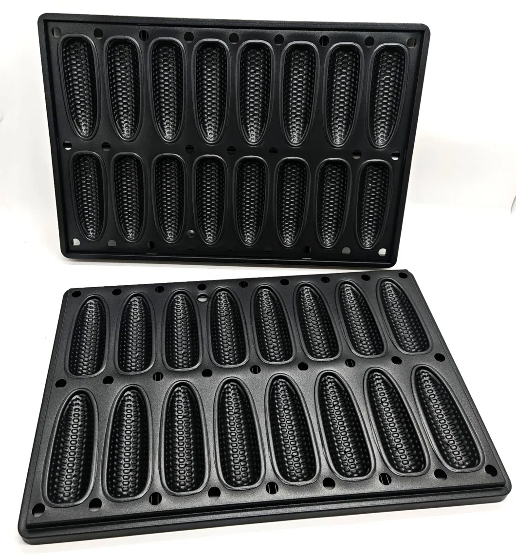 15 Cup Corn Bread Pan PTFE Non-Stick Pfas Free Aluminized Steel Pan 600*400mm