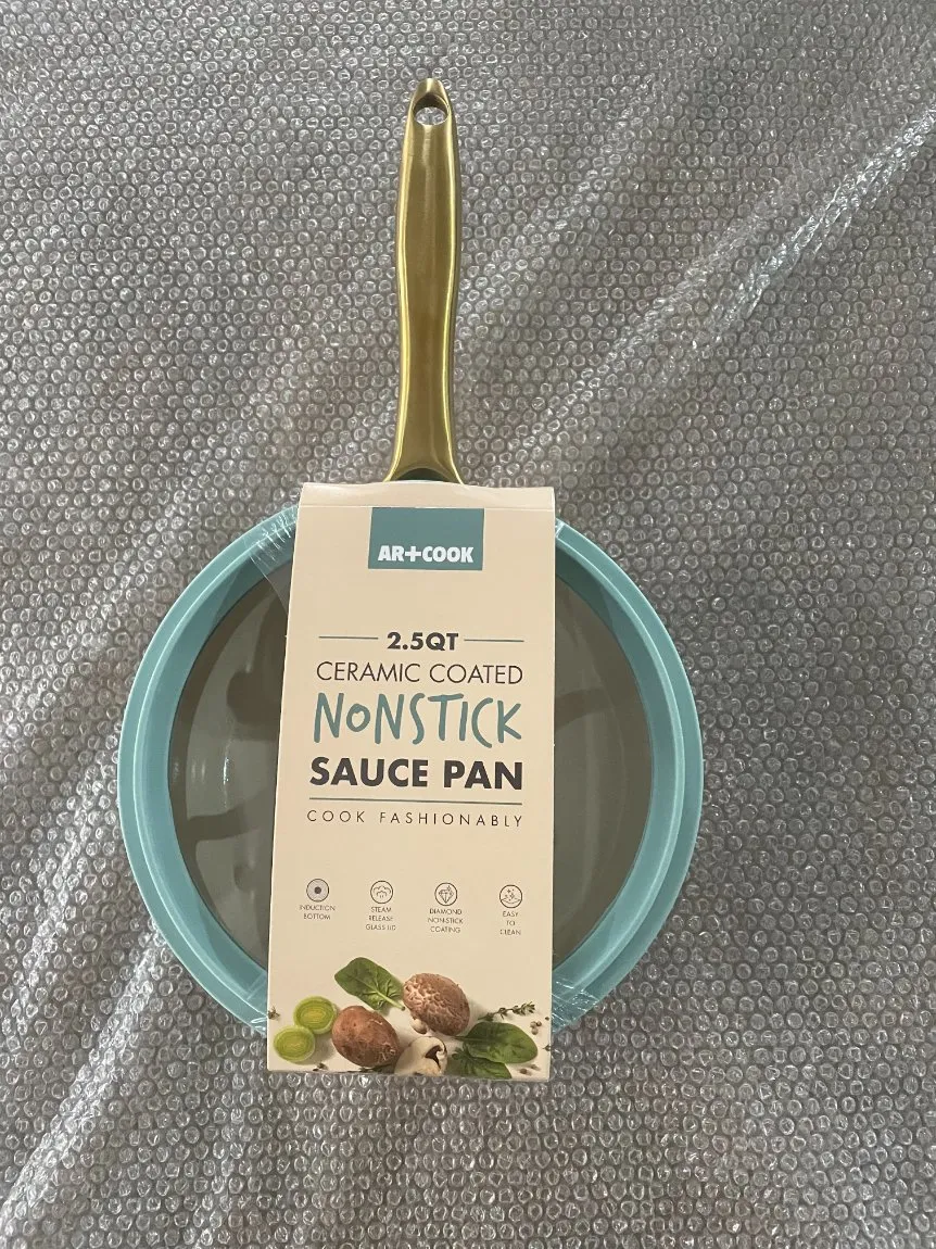 Ceramic Saucepan with Lid