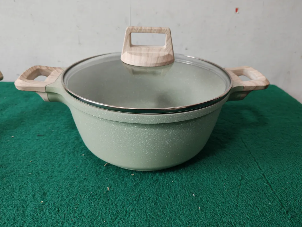 Cookware Set Casserole Fry Sauce Pan Granite Ceramic Modern Durable Kitchen Cooking
