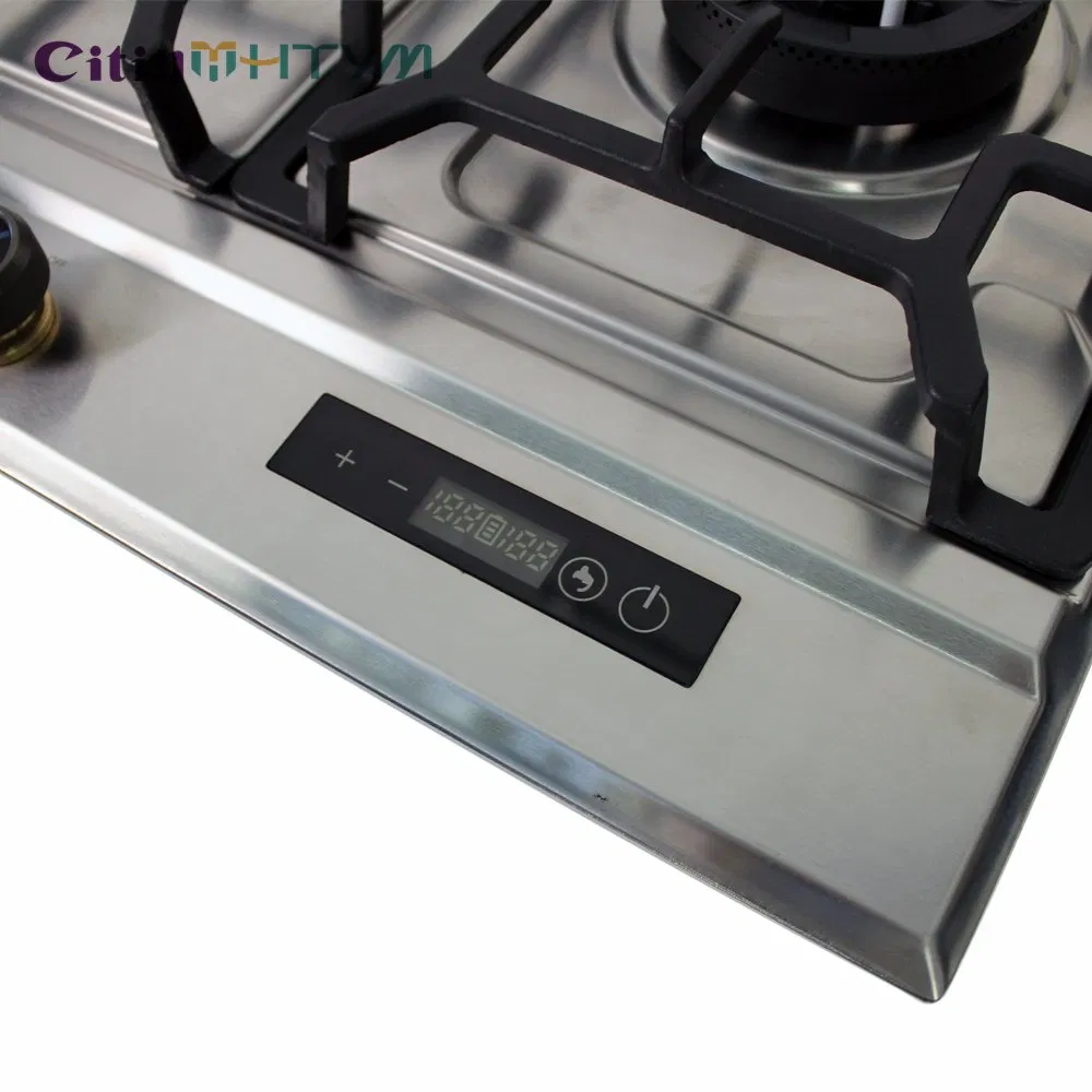 Smart Hob 5.0kw Kitchen Gas Stove with High-Performance Features Stainless Steel Gas Hob