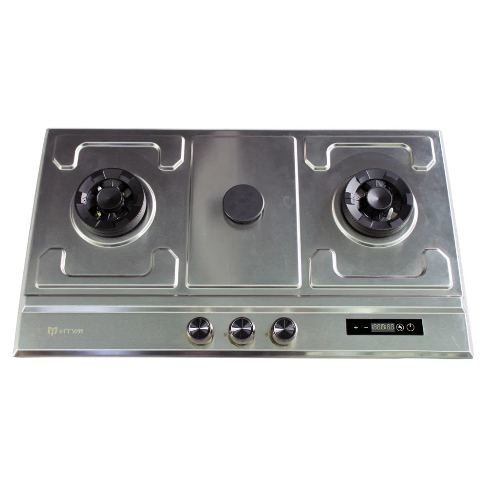 Smart Hob 5.0kw Kitchen Gas Stove with High-Performance Features Stainless Steel Gas Hob