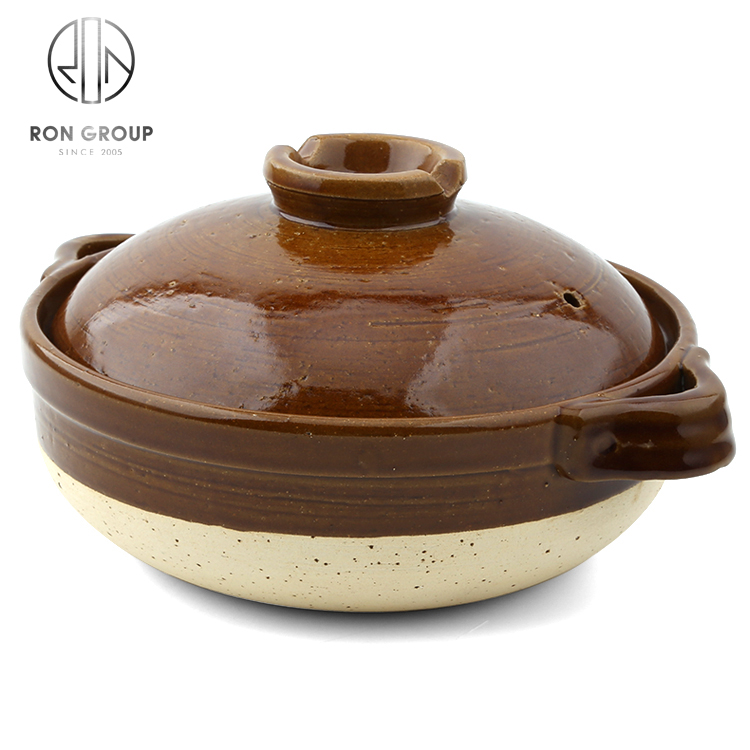 Chinese Soup Stock Non Stick Cookware Set Porcelain Pottery Casserole Cooking Hot Pots Ceramic Clay Pot for Cooking
