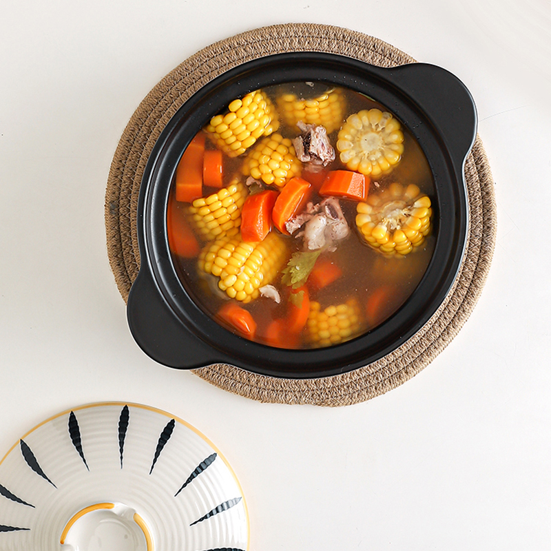 Warehouse Cheap Price Ceramic Cooking Pot Cookware Set Casseroles and Pots