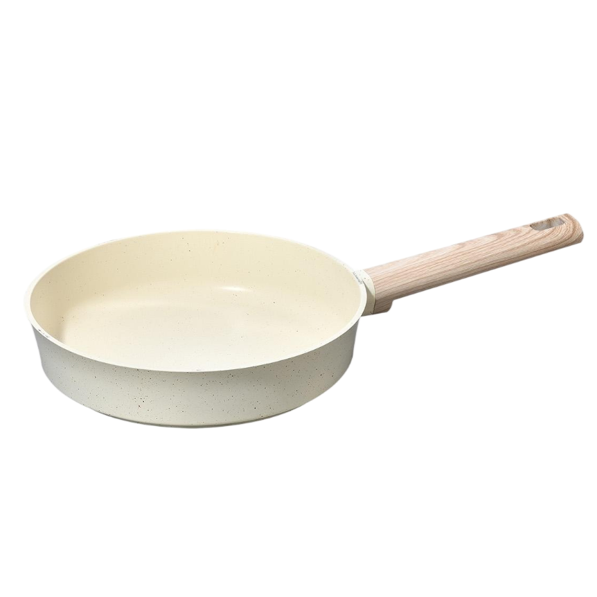 Factory Outlet Casserole Cookware Set Sauce Fry Pan Kitchen European Ceramic Marble