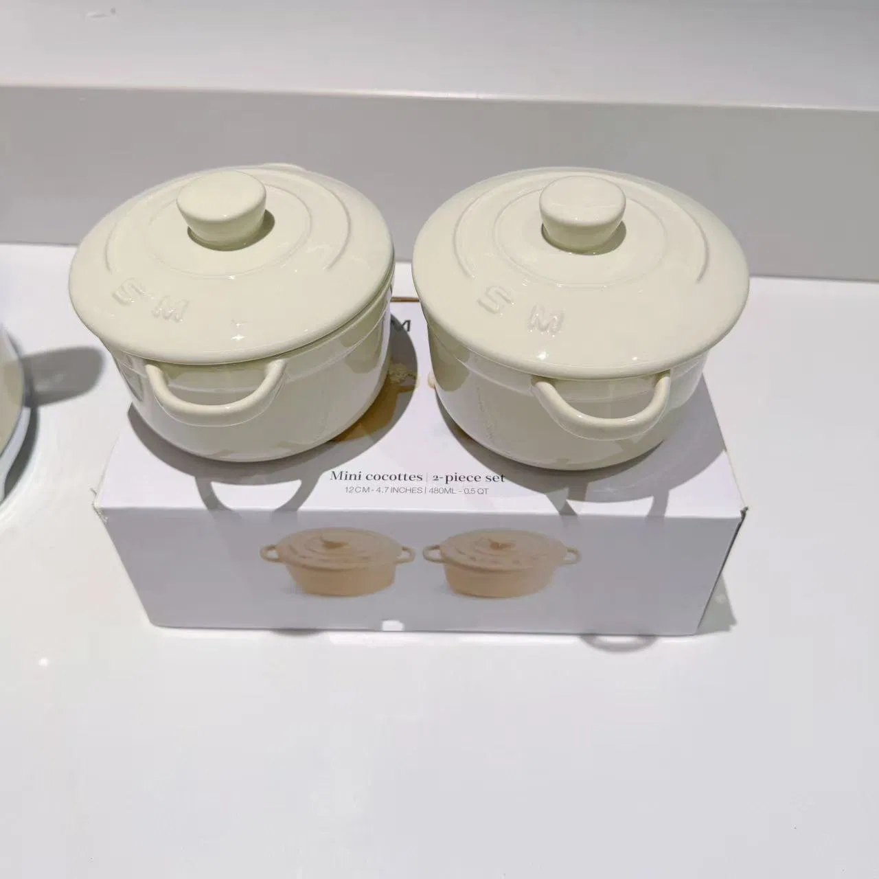 Household Ceramic Soup Pot Soup-Making Small Saucepan