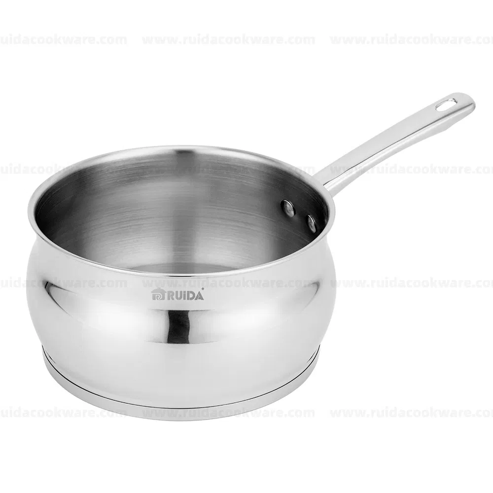 Hot Sale 3PCS Stainless Steel Milk Pot Saucepan Set