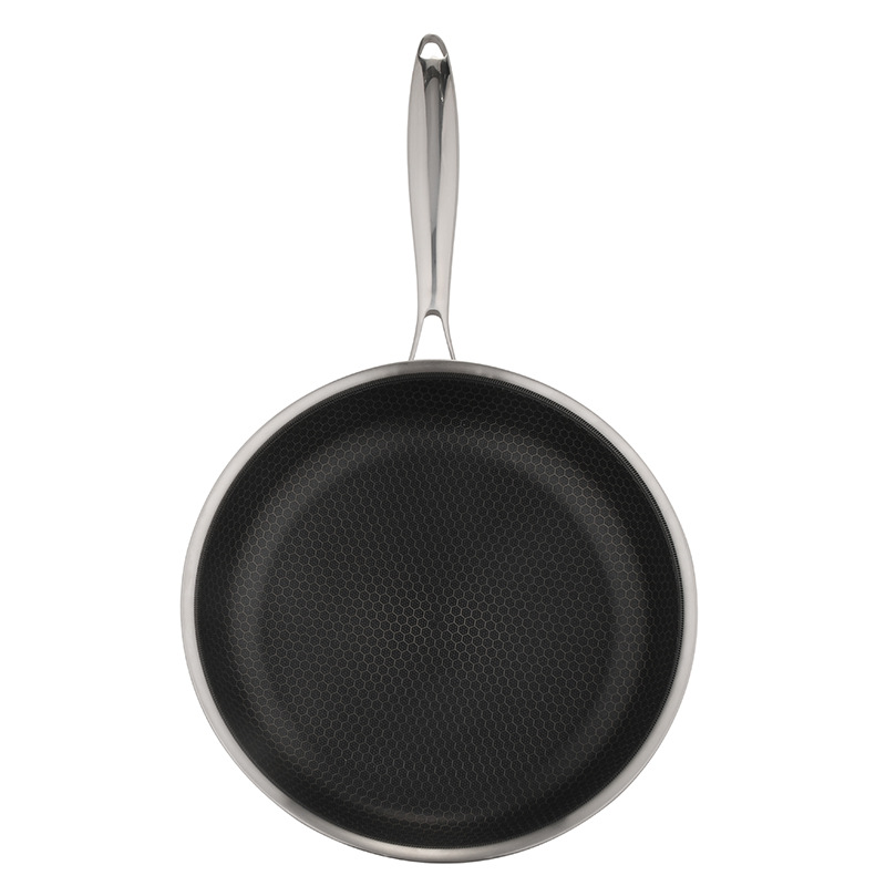 Stainless Steel Kitchenware Set Non-Stick Pan Removable Handle