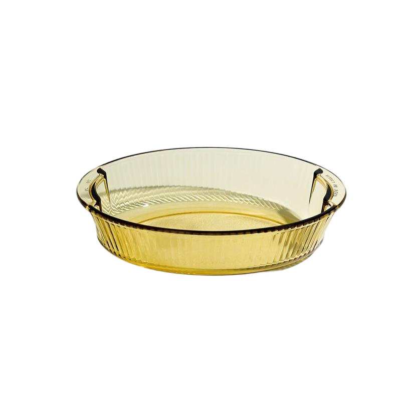 Oven Safe High Borosilicate Clear Oval Amber Glass Baking Dish Set Roasting Pans Eco-Friendly Durable 120 Thermal Shock