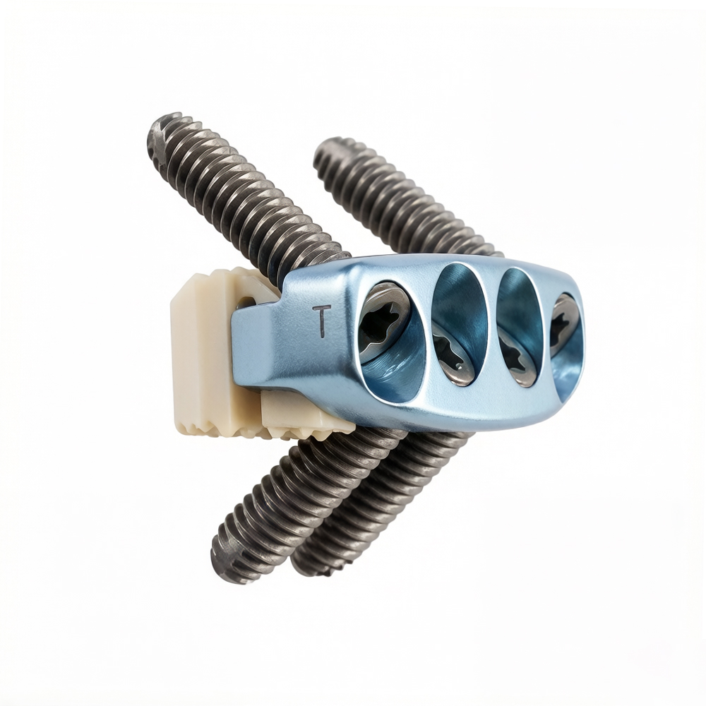 CE ISO Certified Class III Zero Profile Spinal Fusion Cage Medical Grade PEEK Titanium Alloy Cervical Interbody Fusion Device