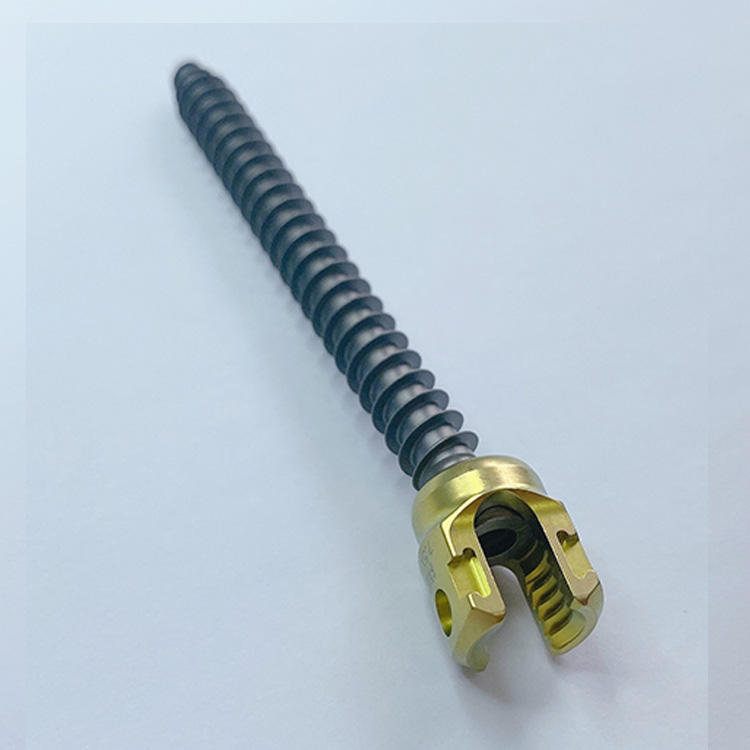 Hospital Use Non-Sterilized Sacral Reduction Screw with Self-Breaking Plug Sacroiliac Reduction Bone Screw