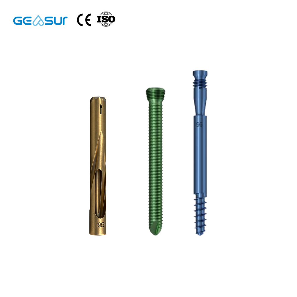 Geasure Femoral Neck Internal Fixation System-Titanium Alloy Orthopedic Implant for Femoral Neck Fractures Hospital Use Class