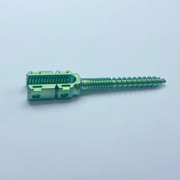 Geasure Factory Price Spine Implants 5.5 Spine Titanium Orthopedic Implants Double Thread Polyaxial Reduction Pedicle Screw