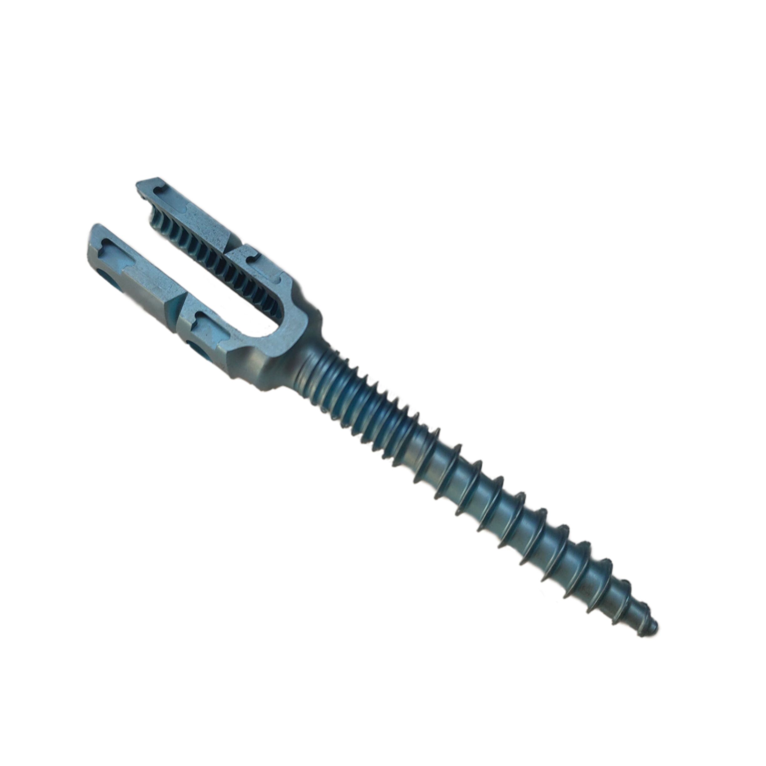 5.5 System Titanium Monoaxial Pedicle Screw  for Spinal Fixation Hospital Use Interventional Materials & Implants