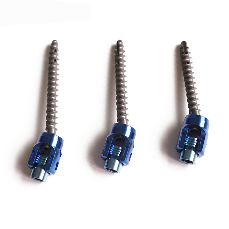 Geasure Low Price Trauma Orthopedics Spine Screws Internal Fixation System Orthopedic Implants Titanium Alloy Dual Thread